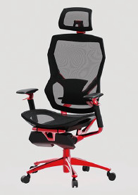 PP GF Nylon Ergonomic Desk Chair With Adjustable Arms